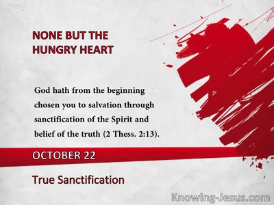 True Sanctification